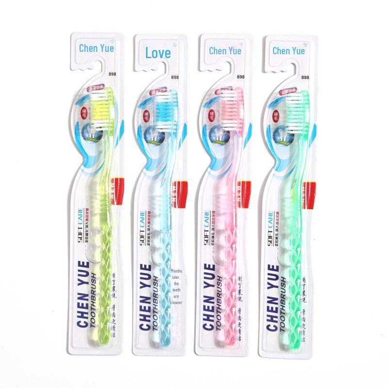 Extra-Firm Bristle Adult Toothbrush for Smoke Stain Removal, Whitening, and Household Cleaning – Family Pack