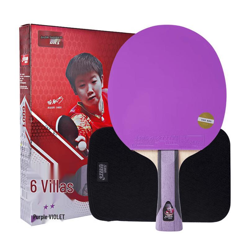 DHS Double Happiness 6-Star H6001 Pro Table Tennis Racket