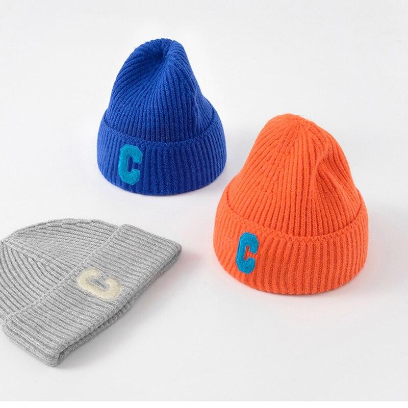 Damelue for hverdagsbruk Vintermyk Varm Vinterlue Heklet Skilue Sovehetter Skull Cap Kabelstrikket Beanie-lue