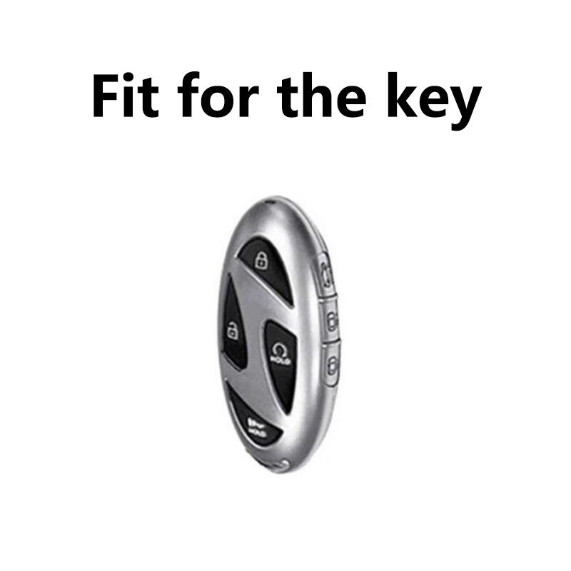 Fashion Tpu For Hyundai Grandeur Gn7 Kona Ev Lonic 7 Button Remote Car Key Case Cover Fob Bag Keychain Holder Accessories