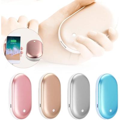 USB Rechargeable Winter Mini Hand Warmer Heating Pad Mobile Power Hand Warmer Warmer Pocket Mini Cartoon Electric Heater