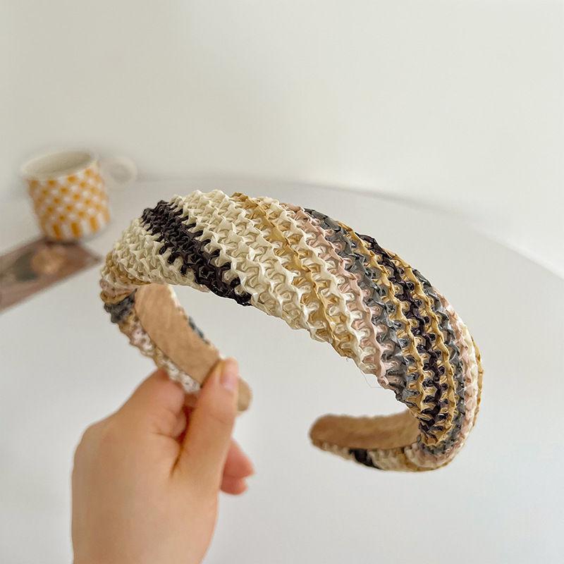 Headwear Fashion Female Outdoor Ornaments Sponge Headband Hair Hair Accessory