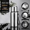 OLOEY Stainless Steel Insulated Water Bottle with Tea Infuser (2-Pack)