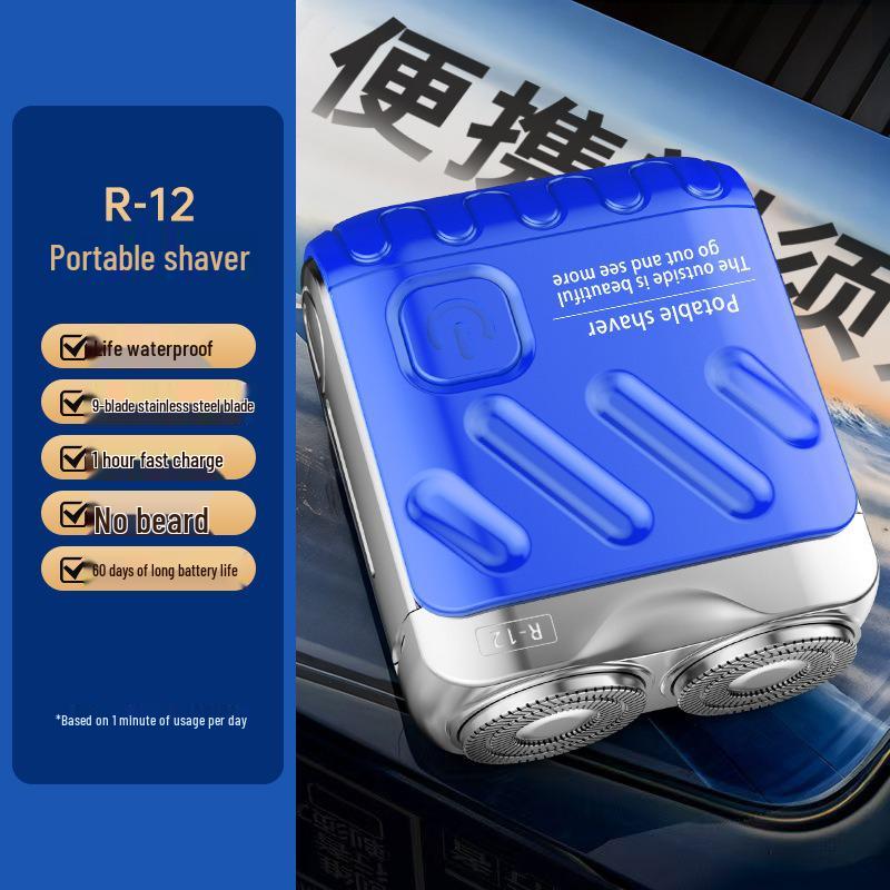 Unisexowa maszynka elektryczna do miejsc intymnych - Trymer do włosów łonowych i pod pachami