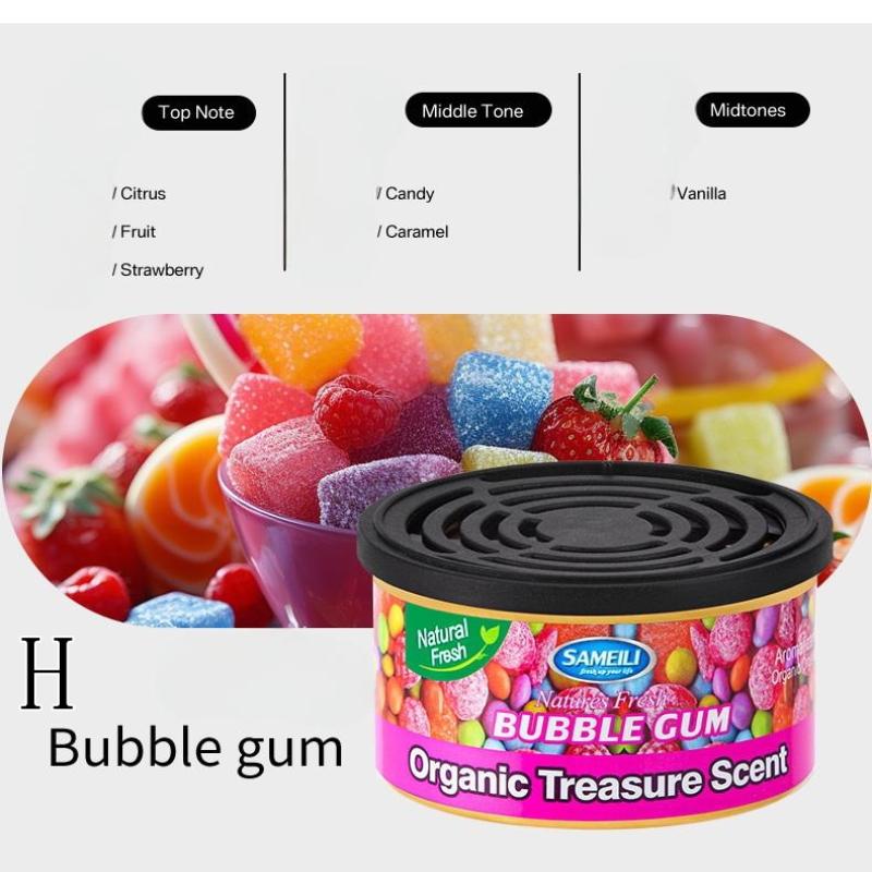 

1Pc Car Aromatherapy Perfume Air Freshener Fragrant Wood Canned Essential Oil Long-Lasting Deodorant Fragrance Bedroom Ornaments