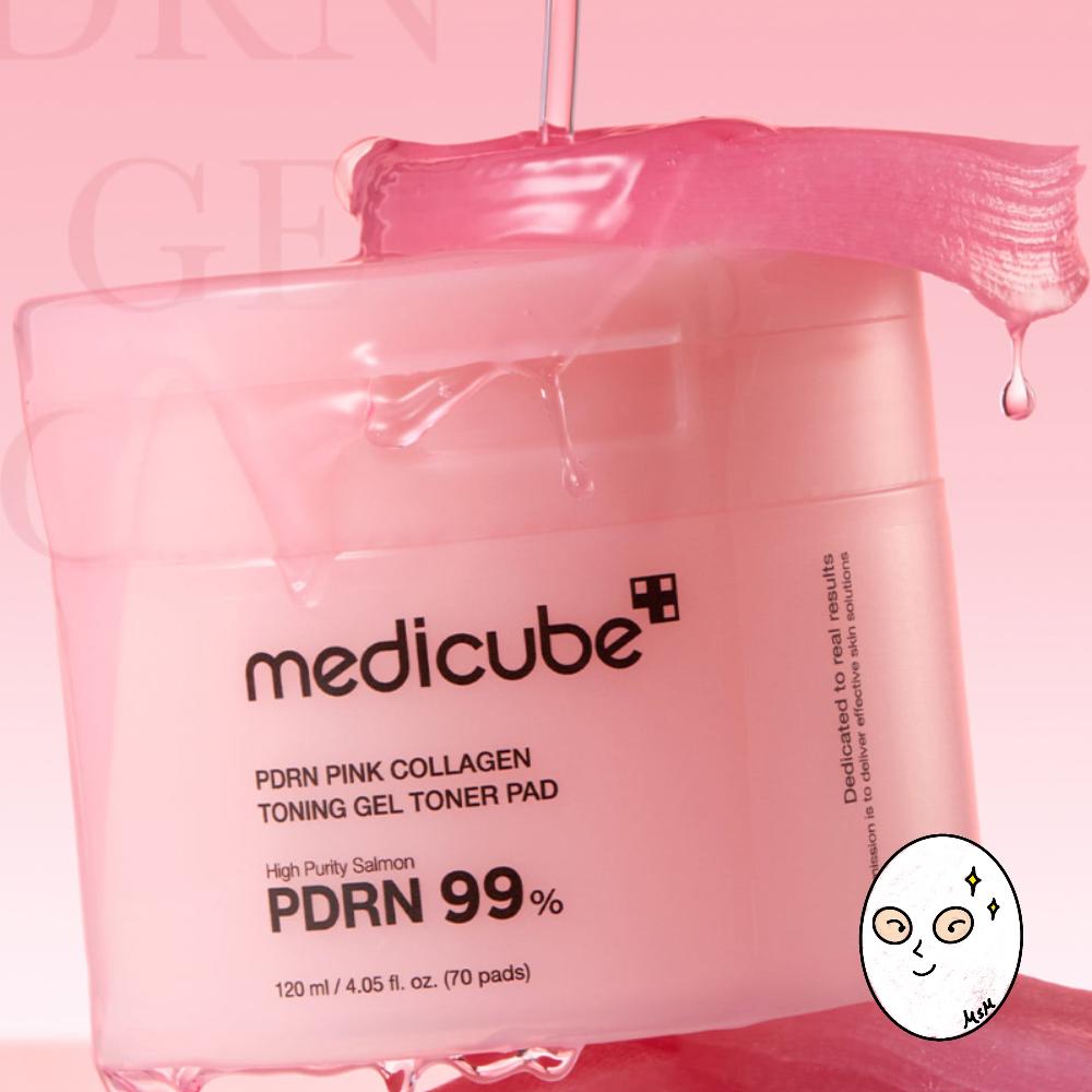 Medicube PDRN Pink Collagen Tonico in Gel (70 pastiglie)