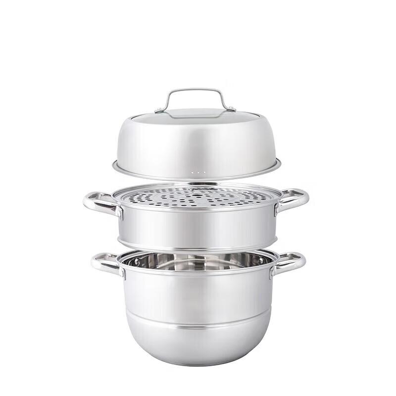 Zhang Xiaoquan 3-Layer Stainless Steel Steamer Pot