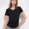 Summer 2023 Quick-Dry Plus Size Women's Yoga & Running Set - Short-Sleeve Top