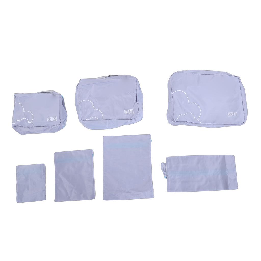 7 Pcs Packing   for Travel Anti Tearing Suitcase   for Luggage with Shoe Bag