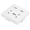 13A Multifunctional Wall Power Outlet Socket with 2 USB Port Home Improvement 110/
