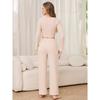 Homewear Autumn and Winter Casual Sports Long-sleeved Trousers Pajamas Suit