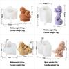 Mermaid Candle Silicone Mould Beautiful Woman Soap Resin Plaster Mold Human Body Cake Chocolate Baking Molds Home Decor
