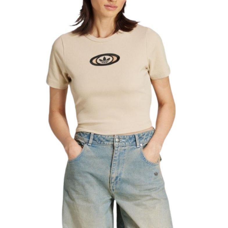 

Adidas Originals Hollow Sports Cool Round Neck Short Sleeve T-Shirt Women Tops KC8803 M