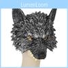 Wolf Kostüm Maske Handschuhe Schwanz Cosplay Party Deko Für Halloween Events