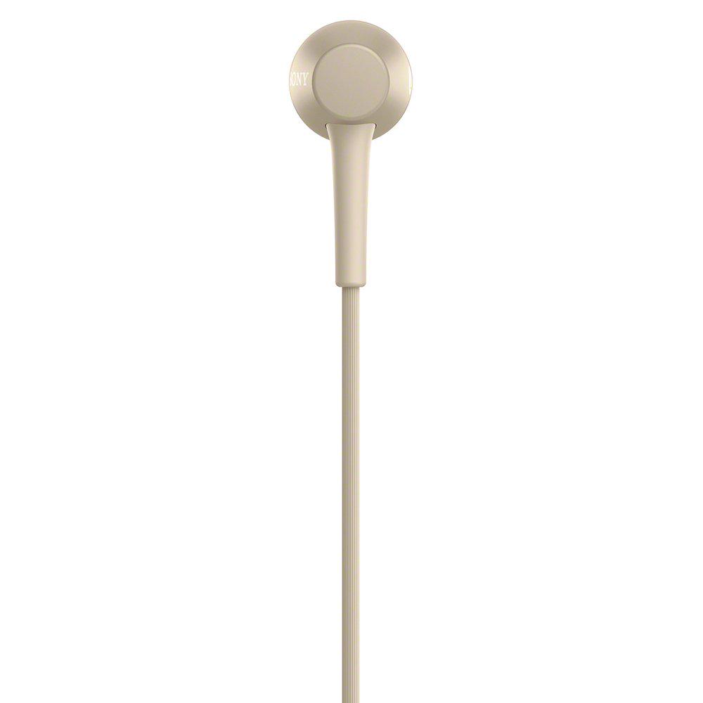 Sony earphones in 2 compatible type with remote control and 2017 pale gold N h.ear IER-H500A High-resolution in-ear microphone, model, IER-H500A