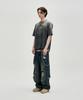 NOT4NERD 4 Effigy Bleach Washed T-Shirts - Charcoal