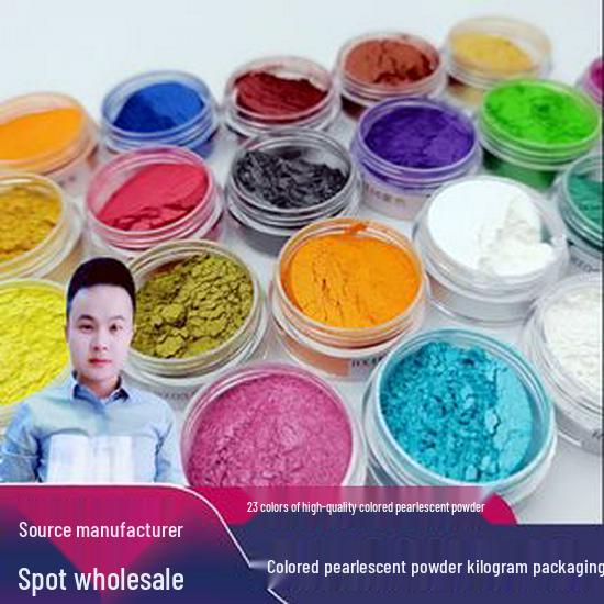 Chamäleon Farbwechselndes Nagel- & Augen-Glitzerpuder-Set