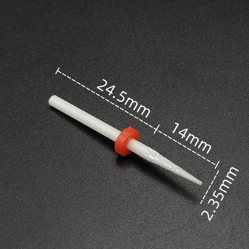 1 Piece Ceramic Nail Art Drill Rotary Cutter Cleaning Device for Nail Art Machine Accessories Removal Nail Gel Tool