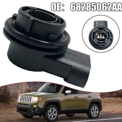 1 Stück 68285062AA Nylonmaterial Auto-Scheinwerferbasis PY21 Lampenfassung Lampenhalter Eigenschaften 3 P Für Jeep Für Renegade Autozubehör