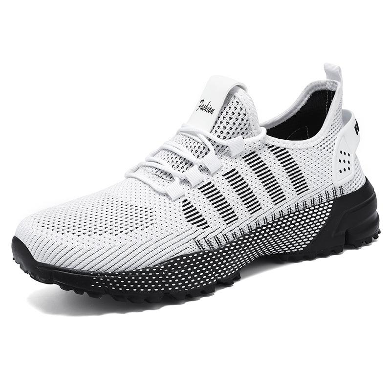 Pánské boty Běžecké boty Letní Prodyšné Fly-woven síťovina Pohodlné Ležérní obuv Módní Sportovní boty Trendy boty