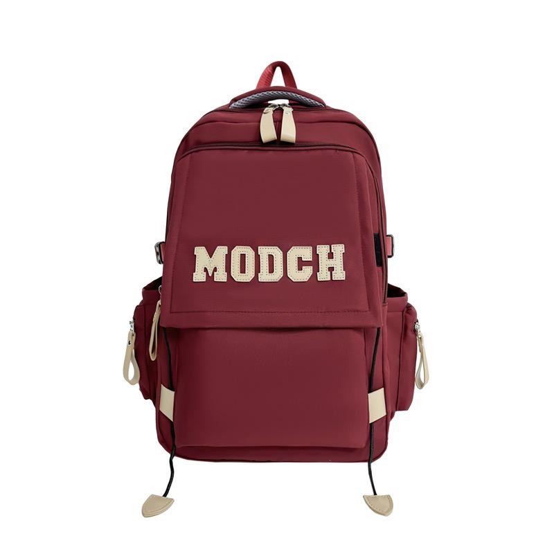 

Универсальный рюкзак 2024: Модный, Вместительный с Милым Подвесом - Идеально для Пар Without Pendant красный