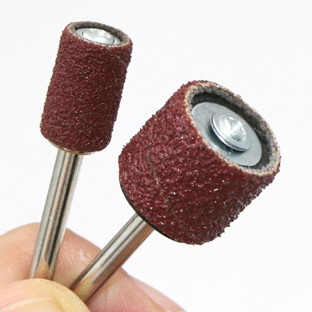 22Pcs Sanding Ring Sanding Drums Kit With Rod Abrasive Drill Rotary Tool Sanding Drum Polishing Grinding Head Sandpaper Ring