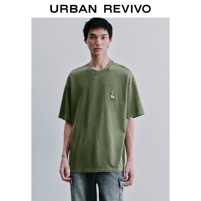 UR2026 Men s Casual Fun Pattern Cotton T-Shirt M