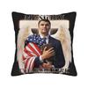 Charlie Kirk Bold Patriotic Stars Pillow Case  Novelty Pillow Cover Custom Pillowcases For Office Car Home Decor