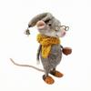 Nadelfilz Handgefilzte Miniatur mit Brille zur Regaldekoration