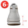 YEINSHAARS New Lift Sneakers Men Boots Casual Elevator Shoes Height Increase Insoles 6CM Man Tall Shoes Leisure Sports
