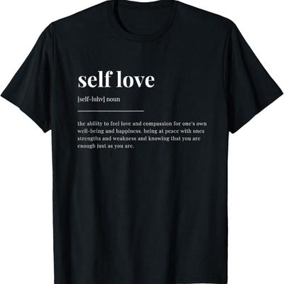 Self Love Definition Dictionary Design T-Shirt