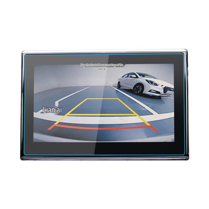 Hyundai Elantra & Verna Navigation Tempered Film Screen Protector, Dynamic Control