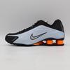 AR3565-401 Nike Shox R4 Blue Tint Total Orange Black Metallic Silver (Women's)