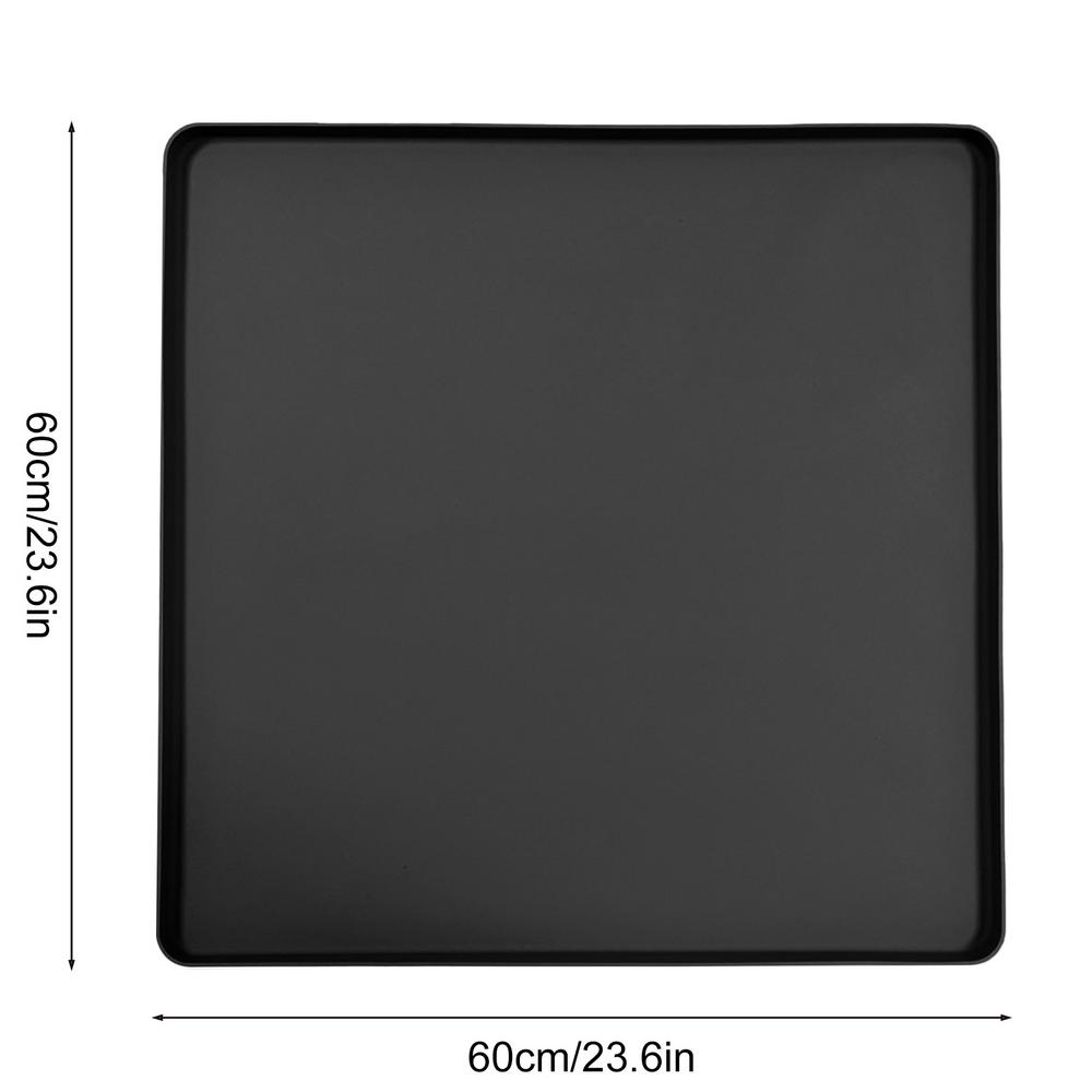 Multifunctional Dustproof Covers Washing Machine Refrigerator Microwave Oven Protector Cover Absorbent Anti Slip Pad Drying Mat чёрный