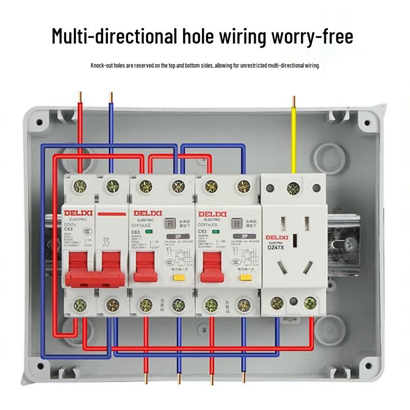 Huilide Thickened Waterproof Outdoor Distribution Box