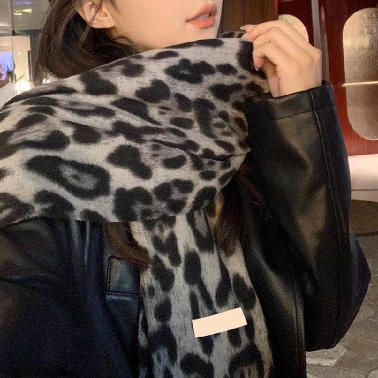 Stylish Leopard Print Shawl Poncho Wrap for Women Leopard Print Sweater Supplies
