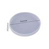 Resin Coaster Molds,Round Coaster Mold for Epoxy Resin,Silicone Coaster Mold Round Epoxy Mold for DIY Craft Cup Mat Tray