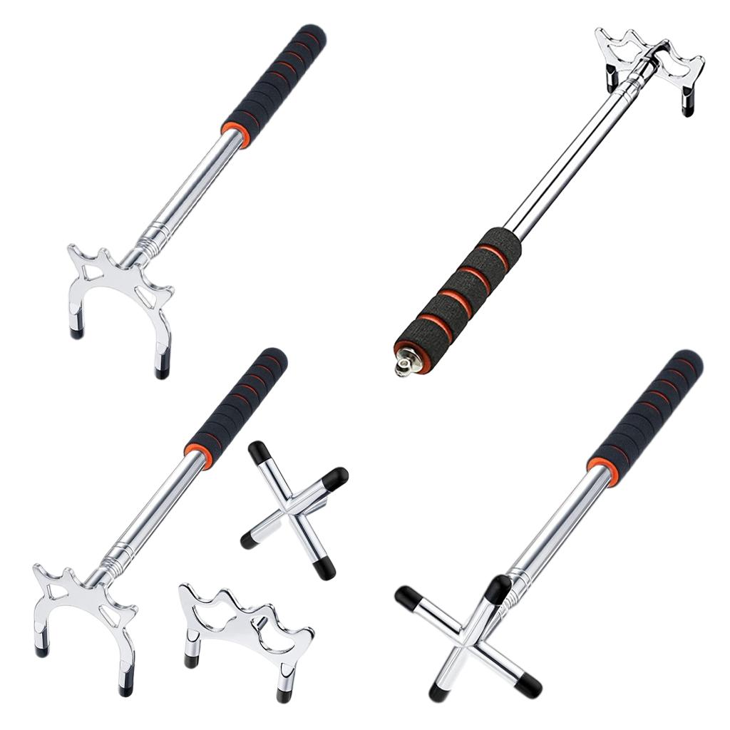 Billiard Pool Cue Bridge Stick with Removable Bridge Head Accessory