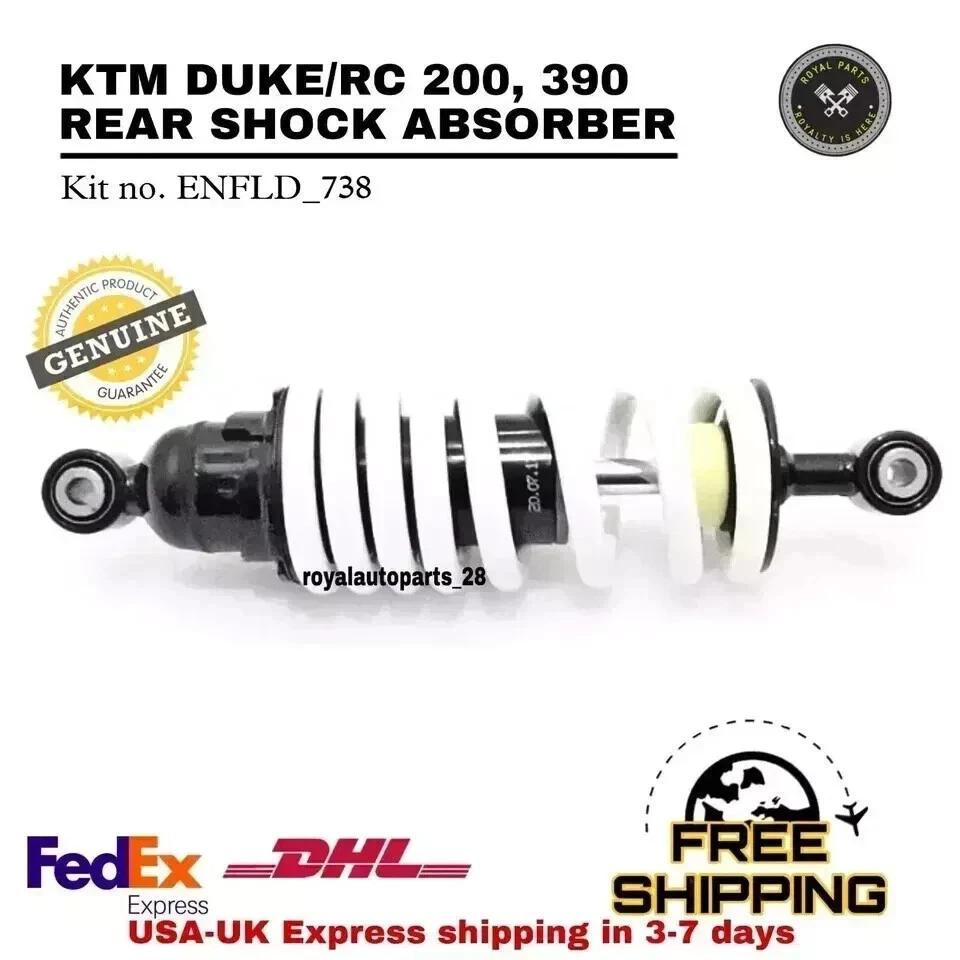 Fit For KTM Duke RC 200 390 Rear Shock Absorber Shocker Suspension @ Smparts