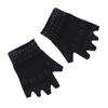 1 Pair Fingerless Gloves Unisex Nylon Compression Gloves Breathable for Daily Living Nude