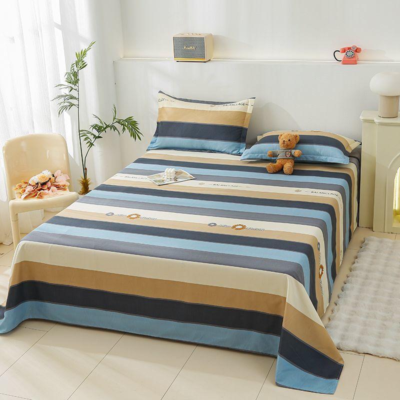 Warm and Comfortable Bed Sheets, Skin-friendly, All-season Dormitory Bed Sheets
