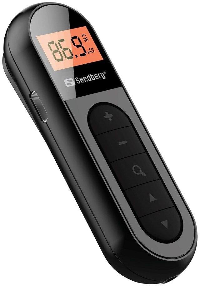 Портативное радио Sandberg Pocket FM Recharge (421-01) черный