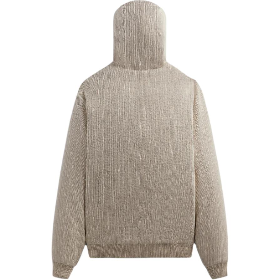 Kith Slub Boucle Sierra Zip Hoodie Canvas Men Tops Cream KHM031815-210