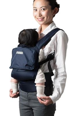 Napnap Compact Baby Baby Piggy Back Baby Heat Easy To Baby Carrier COMPACT Carrier, Carrier, Strap, Carrier, Protection, Carry, Travel, (Navy)