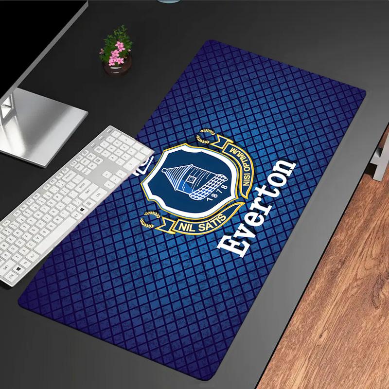 Everton Football Club Wappen Mauspads, Gummibasis, Mauspads für Gamer und Bürogebrauch, Gaming Schreibtisch , Leicht zu reinigende Matte Weihnachts-Fan-Geschenke