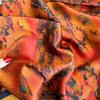 Luxury  Fashion Scarves For Women Summer Shawl Print Silk Satin Hijab Bandana 70*70Cm Square Scarf Hair Band Hijab