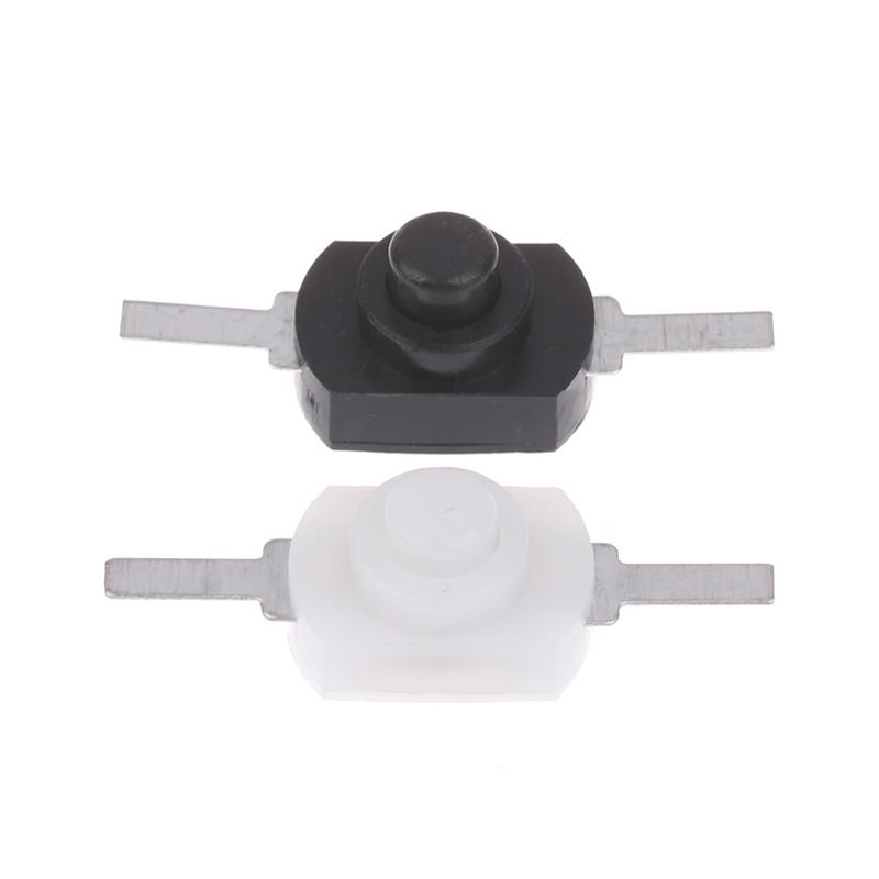 1208Yd 1288Bm Mini Druckschalter Selbstverriegelnder Schalter Rastender Ein/Aus-Schalter Mikroschalter für Elektrische Taschenlampe