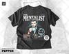 The Mentalist T-Shirt | Patrick Jane Shirt, Simon Baker | Retro TV Show Poster Shirt | Bruno Heller