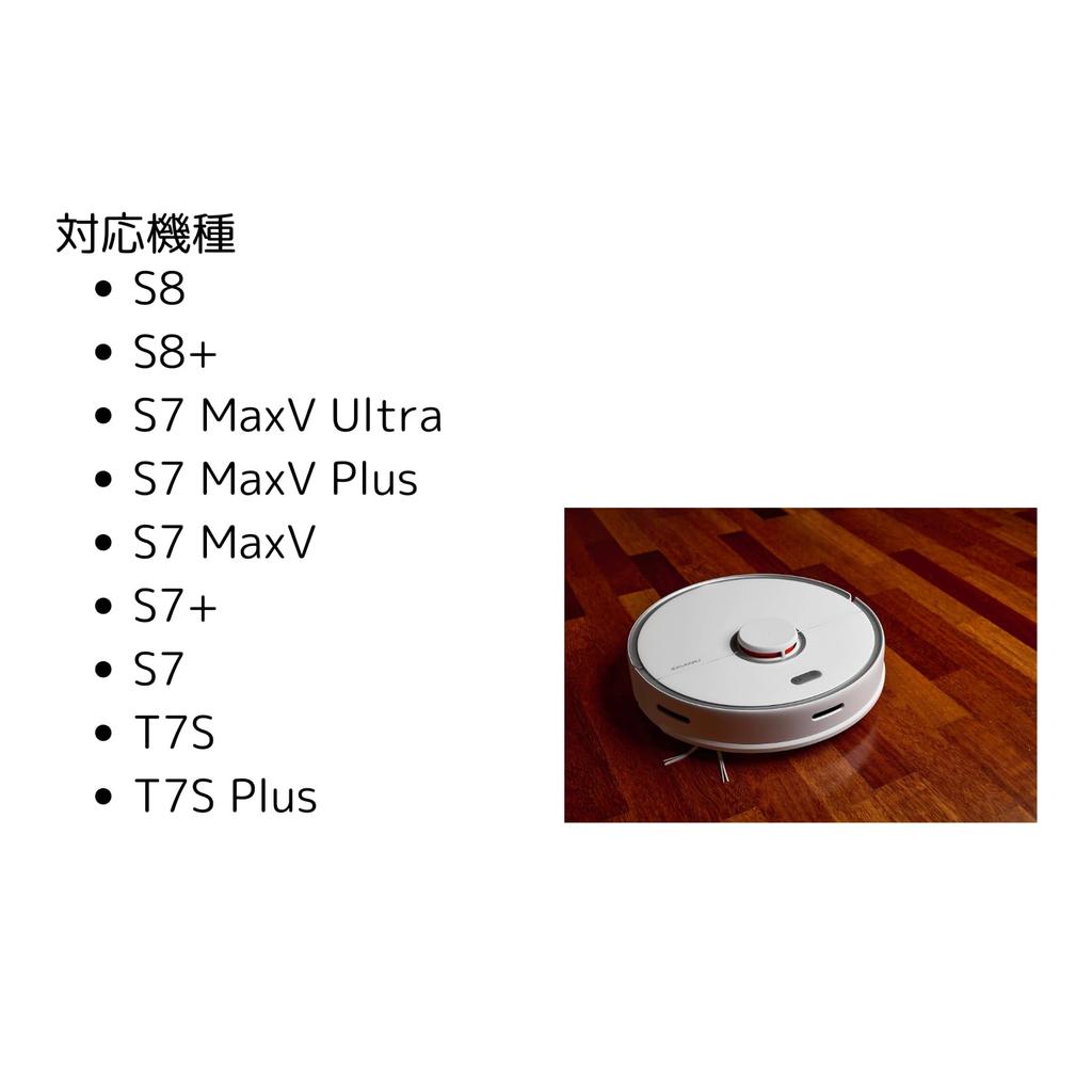 Robot Vacuum Cleaner Mop Cloth Highly Absorbent Microfiber Washable Replacement Pads for MaxV MaxV Plus - S8/S8+/S7 Ultra/S7 Plus/S7