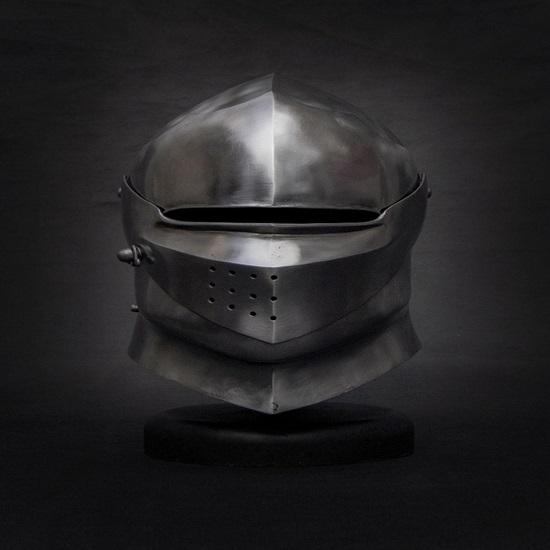 

16th Century Close Helmet Sparrow s Beak Visor Knight Armor SCA LARP